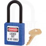 Master Lock 406 Non Conductive Safety Padlock Blue
